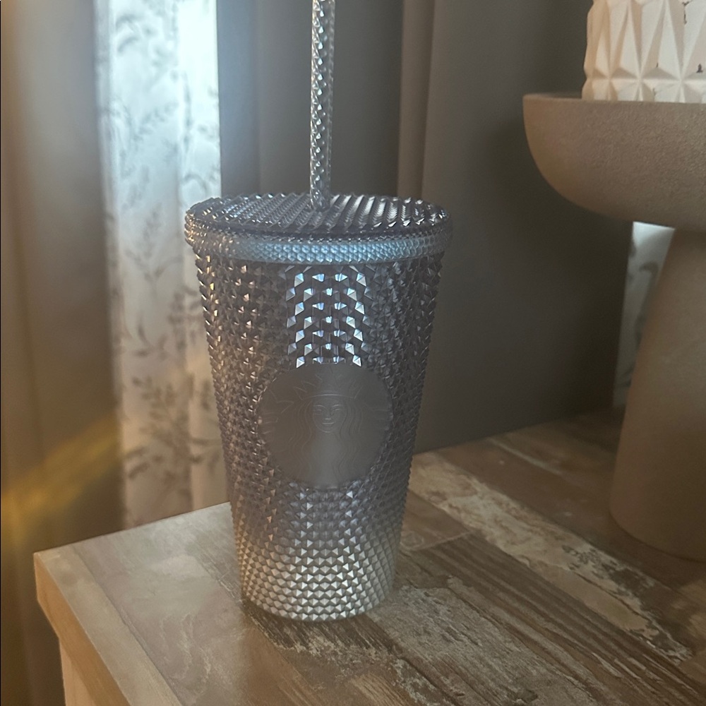 NEW Starbucks icy blue tumbler 16oz